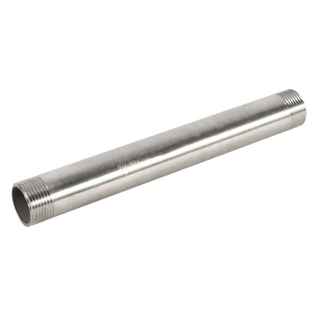 Adaptador de tubería, Conectores de tubería roscados de extensión Conector de tubería Accesorios de tubería de acero inoxidable Características líderes en su clase NikouMX herramienta