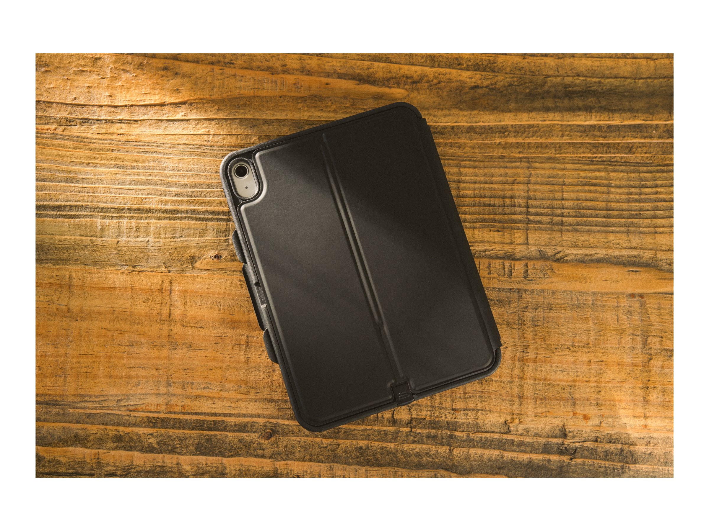 ZAGG Rugged Keyboard/Cover Case (Folio) for 10.9" Apple iPad (10th Generation) Tablet, Transparent