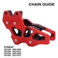 thumbnail image 4 of Motorcycle Chain Guard Slider Guide Sprocket Protector for CRF150F 2003-2009 CRF150F 2012-2017 CRF230F 2003-2009 CRF230F 2012-2017 Dirt Bike Red, 4 of 4