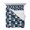 Blue, variant on Blue White Snowflake Full Size Down Alternative Comforter, Lightweight Comforter Quilt Bedding Set with Pillow Shams Winter Geometric Check Plaid All Seasons Bed Comforter Duvet Insert 78"x90"
