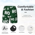thumbnail image 6 of Picia Ho Ho Ho A pattern Mens Swim Trunks with Compression Liner Stretch Beach Shorts Quick Dry with Zipper Pockets No-Chafing Board Shorts-3X-Large, 6 of 9