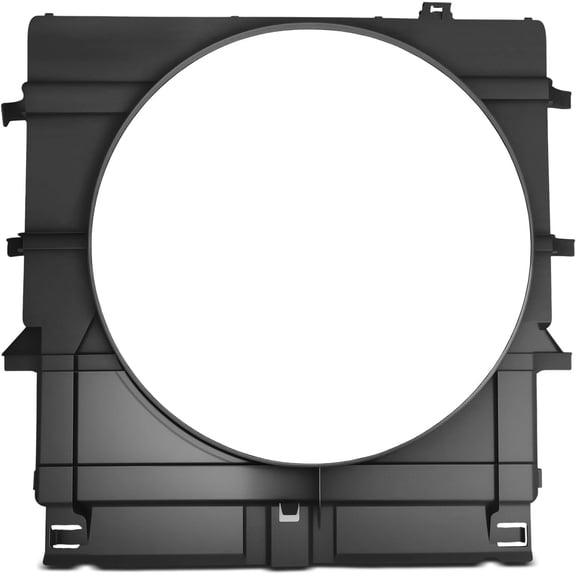 A-Premium Engine Radiator Cooling Fan Shroud Compatible with Mercedes-Benz NCV3 Series Sprinter 2500, Sprinter 3500, Sprinter 3500XD, 2019 2020 2021 2022, 3.0L