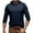 A005-Royal Blue, variant on Mens Hoodie Long Sleeve Lightweight Pullover Tee Gym Running Athletic Workout Shirts with Hood