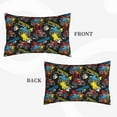 thumbnail image 4 of Bixox Monster Car Printed Pillow Protector,Super Soft Ideal for Home,Guests,Rentals - 16"x24", 4 of 8