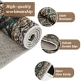 thumbnail image 4 of 8'x10' Area RugsWashable Rugs for Living RoomVintage Boho for OfficeDining RoomKids Room and FarmhouseDurable Low Pile Non-Slip Area Rug Green, 4 of 8