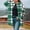 Green, variant on Sakmal Barn Jackets for Women Plus Size Pink Fleece Flannel Jacket Fashion Women Fall Clothes M