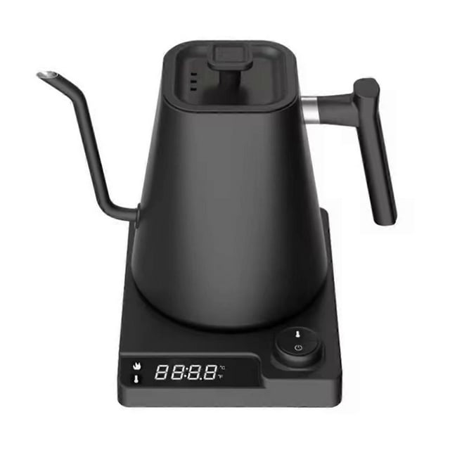 Gooseneck Electric Kettle with Precise Temperature Control, Ideal for Coffee and Tea, Stainless Stee