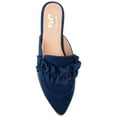 thumbnail image 5 of Journee Womens Kessie Slip On Pointed Toe Mules Flats, 5 of 10
