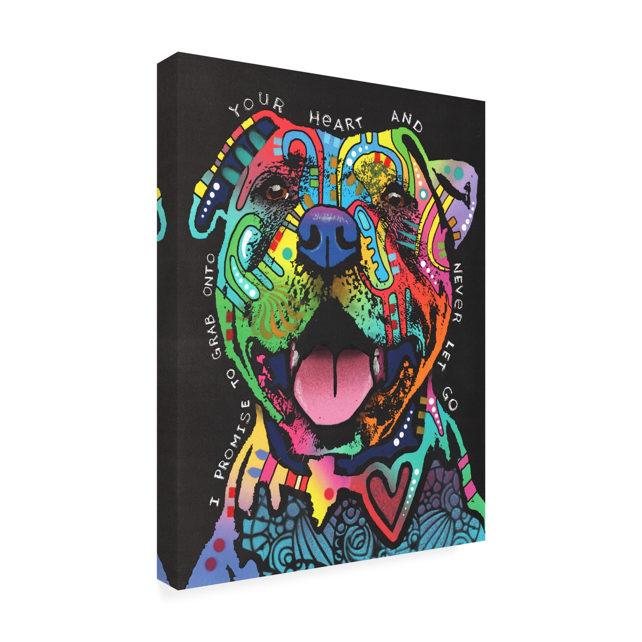 Canvas Wall Art - Dean Russo 'Never Let Go' Wall Art for Living Room, Bedroom, or Office Décor by Trademark Fine Art - 18 x 24 Inches
