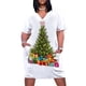 thumbnail image 1 of Vestido suelto con bolsillo y árbol de Navidad traje de verano para mujer vestidos de fiesta, 1 of 7