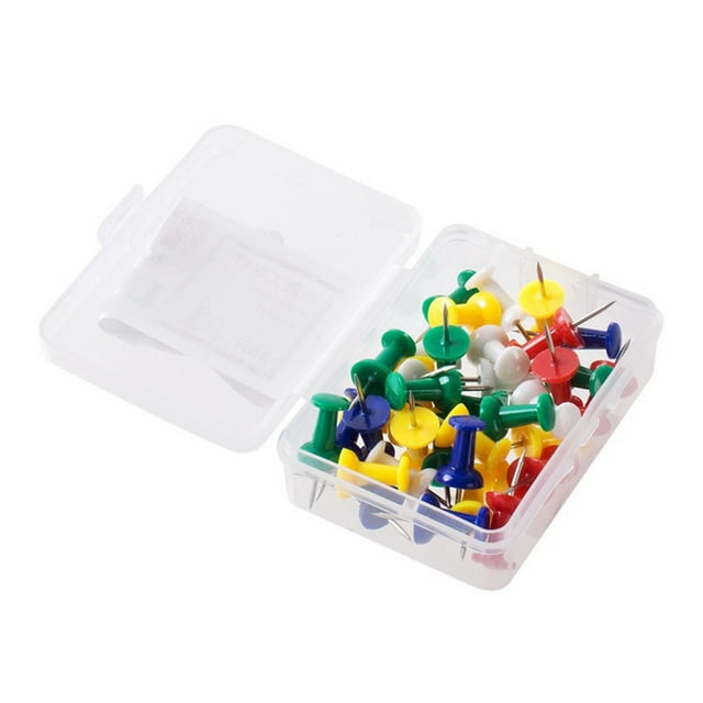 Billuyoard Juego de chinchetas de 35 piezas para pinturas multicolores - Amplia aplicación Durable y conveniente multicolor Artesanía