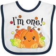 thumbnail image 3 of Inktastic I'm One Pumpkin Birthday Autumn Boys or Girls Baby Bib, 3 of 4