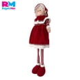 thumbnail image 2 of Set de Muñecos Santa y Sra.Claus Decoración De Pie Retráctil, 2 of 9
