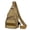 Brown, variant on ibiyuan Crossbody Bags for Women Men Sling Bag Classic Nylon Single Shoulder Crossbody Messenger Bag for Men Women, Lightweight Daily Travel Sling Storage Purse