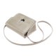 thumbnail image 3 of Guardurnaity Contenedor de mensajero de PU vintage, bolsillos cruzados cuadrados, eslinga, bolsillos cruzados cuadrados, bolsos de hombro, monedero Bolsas de mensajero y de hombro Gris, 3 of 6