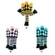 thumbnail image 4 of Advancent Paquete de 3 fundas de cabeza de manga tejida para palos de Golf, decoración portátil con números, fundas protectoras para ejercicio Golf Azul negro, 4 of 6
