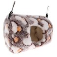 thumbnail image 1 of Jaula de Ardilla de Hámster Erizo Multicolor Lindo Pequeño para Mascotas Jaulas Colgantes Juguete para Mascotas - l, tal se describe marrón Yinane Hamaca nido colgante jaula, 1 of 8