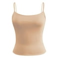 thumbnail image 4 of Kureaily Women's Basic Tank Top Adjustable Straps Sleeveless Camisole Shirts, 4 of 5