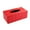 🔥 Red_New#10248, variant on Rectangular PU Leather Tissue Box Cover | Magnetic Bottom Facial Tissue Holder | Elegant Home, Office, Car Décor | Waterproof, Easy-Clean, 24x12x8.5cm | Black Brown White Red