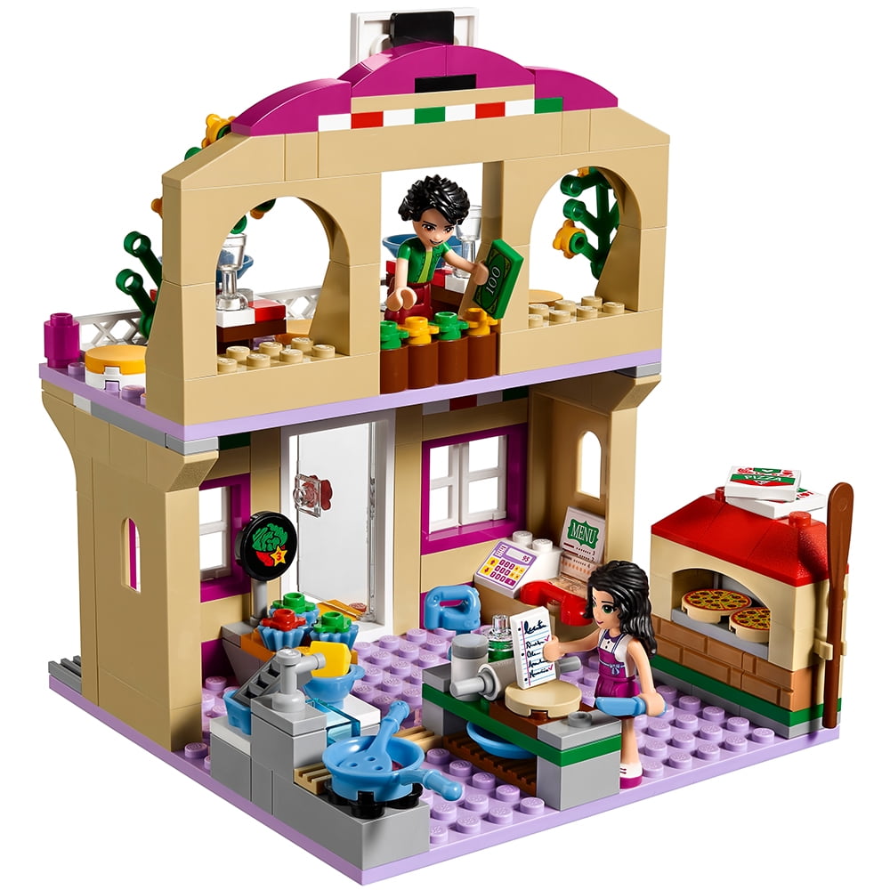 Postnummer Fremtrædende nøgen LEGO Friends Heartlake Pizzeria 41311 (289 Pieces) - Walmart.com