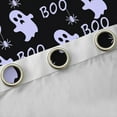 thumbnail image 4 of jejeloiu Halloween Ghost Spider Curtains Pack of 2 (42x84 Each),Funny Cartoon Animal Curtains Blackout,Purple Black Bedroom Curtains For Child,Luxury Bedroom Decor, 4 of 6