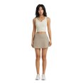 thumbnail image 2 of Falda de tenis con protección solar fresca para primavera y verano, falda de dos piezas falsa adelgazante de cintura alta, falda de yoga deportiva con bolsillo en la cintura trasera para mujer, 2 of 2
