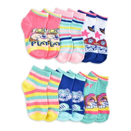 

PAW Patrol No-Show Breathable Printed Socks (Toddler) 6 Pack