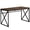 Brown- Black, variant on Computer Desk Home Office Laptop Work Metal Laminate Brown Black
