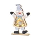 thumbnail image 1 of Adorno de mesa navideño de madera con luz LED, figura de regalo para Navidad Muñeco de nieve, 1 of 7