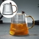 thumbnail image 2 of Tetera de vidrio grueso con infusor, tetera de vidrio de borosilicato con infusor para té suelto 800ml, 2 of 8