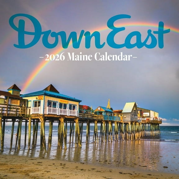 2026 Down East Maine Wall Calendar, (Paperback)