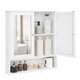 thumbnail image 1 of Mueble de baño VASAGLE con espejo 15 x 65 x 75 cm blanco, 1 of 6