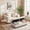 Beige, variant on LEHZROAJ Oversized Upholstered Sofa with Ottoman,Comfy Corduroy Couch Pillows Deep Seat for Living Room,Bedroom(Beige)