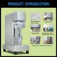 thumbnail image 3 of Kolice Commercial Milkshake Yogurt Blending Machine, Frozen Gelato Fresh Fruit Blender, 3 of 7