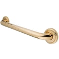 thumbnail image 2 of Kingston Brass DR814182 18 Inch Laurel Decor Grab Bar - Polished Brass, 2 of 6