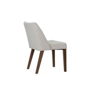 Liberty Furniture Industies, INC Space Savers Nido Chair - Light Tan (RTA)-Set of 2 in Satin Walnut