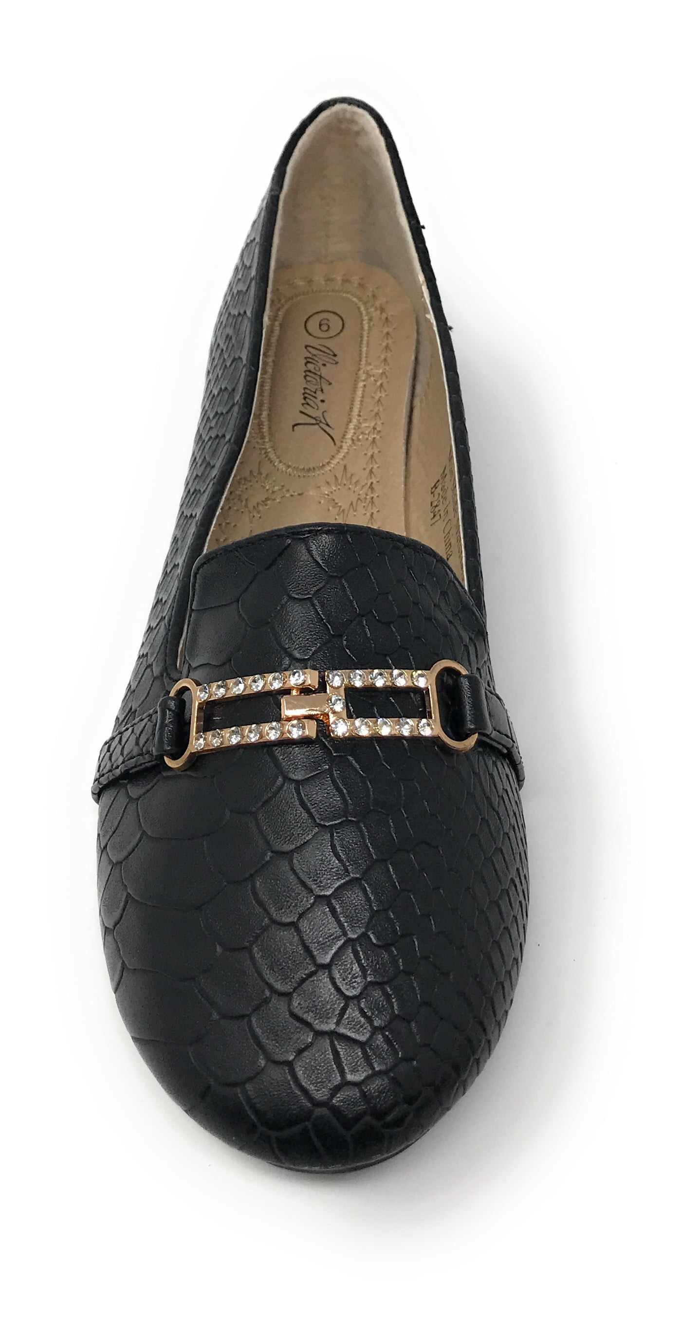 Victoria K Croco Smoking Slipper (Women's)