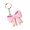 Light Pink, variant on Practical Bottle Caps Opener Keychain for Travel and Parties Convenient Bowknot Shaped Keyring Accessory