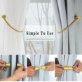 Curtain Tiebacks 4 Pack Gold Curtain Rope Tieback Curtain