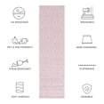 thumbnail image 6 of Safavieh Courtyard Teodor Geometric Indoor/Outdoor Runner Rug, Pink, 2'3" x 8', 6 of 10