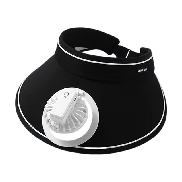 Sombrero con viseras para el ventilador Yuyangstore negro para niños