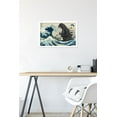 thumbnail image 6 of Godzilla - Great Wave Wall Poster, 14.725" x 22.375" Framed, 6 of 6