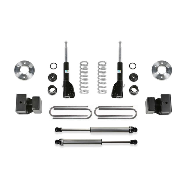 Fits 2015-2022 Mercedes-Benz Sprinter 3500 Fabtech Motorsports Lift Kit Suspension K9007DL 1 To 1-1/2 Inch Front Lift; 1 To 1-1/2 Inch Rear Lift
