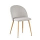 thumbnail image 2 of Set 4 Sillas de Comedor Top Living Modernas de Terciopelo Gris, 2 of 9