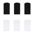 thumbnail image 1 of 6Pcs Boucle d'Oreille Support Acrylique Boucle d'Oreille en Forme de L Support d'Affichage de Boucle d'Oreille, 1 of 6