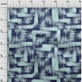 thumbnail image 3 of oneOone Cotton Cambric Medium Blue Fabric Abstract Sewing Material Print Fabric By The Yard 42 Inch Wide, 3 of 6