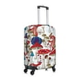thumbnail image 3 of Haiem Colorful Mushrooms (2) Luggage Cover,Durable, Washable Suitcase Protector With Anti-Scratch Technology - Keep Your Luggage Looking New Large, 3 of 9