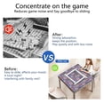 thumbnail image 5 of Floral Mahjong Mat for Table, 31.5*31.5in Anti Slip American Mahjong Table Cloth, Noise Reduction, Neoprene Mah jongg Mat with Carrying Bag & 3 Dices, Mahjong Set Gift for Board Tile Games Mats, 5 of 7