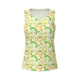 thumbnail image 4 of Xecao St Patrick's Day1 print women's scoop neck, loose-fit workout tank tops for the gym., 4 of 9