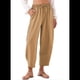 thumbnail image 2 of Pantalones Rectos Holgados e Informales de Algodón y , Color Caqui XXXL, 2 of 5